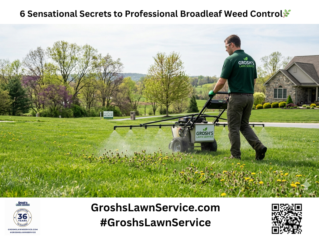 The Definitive Guide to Broadleaf Weed Control and Turf Excellence
As the spring season hits its stride across the tri-state area, homeowners in Maryland, Pennsylvania, and West Virginia are facing a common foe: the rapid emergence of broadleaf weeds. While the sight of a yellow dandelion or a purple patch of henbit might seem like a minor nuisance, these invaders are the first sign of a larger battle for the health and beauty of your turf. At Grosh’s Lawn Service, we have spent 36 sensational years perfecting the art of the "green" lawn, and today we are sharing the sensational secrets that separate a professional result from a struggling yard.