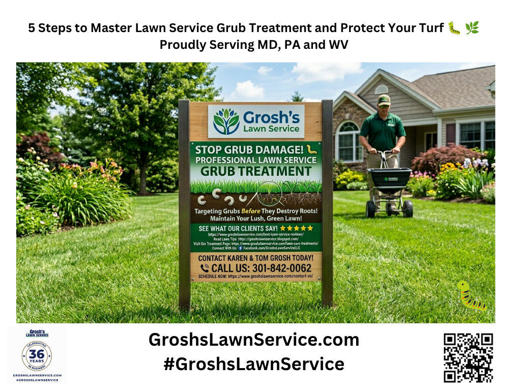 Professional Lawn Service Grub Treatment