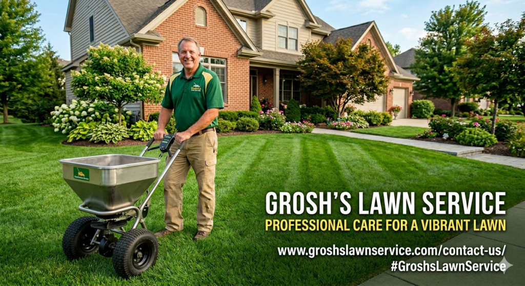 Professional lawn care service by Grosh's Lawn Service. Proudly serving Maryland , West Virginia and Pennsylvania for 36 years.